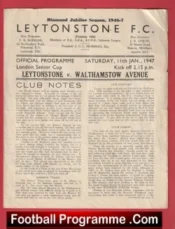 Leytonstone v Walthamstow Avenue 1947 – 1940s