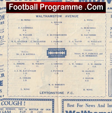Walthamstow Avenue v Leytonstone 1947 - Christmas Day 1947 - Image 3