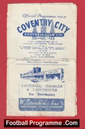 Coventry City v Walsall 1948 – to clear