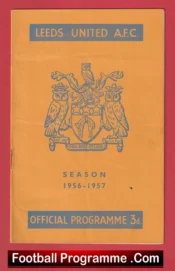 Leeds United v Preston 1956