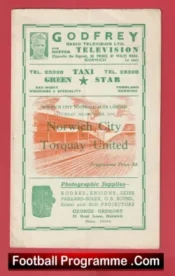 Norwich City v Torquay United 1954 – 1950s