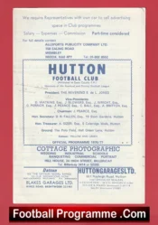 Hutton v Circuit 1976 – Essex Junior Cup