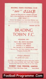 Brading Town v Gosport Borough 1977