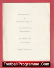 Hoylake Athletic v Whalley Range Amateur 1979 – FA Vase