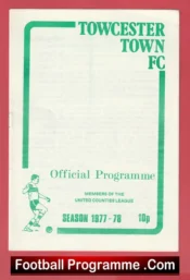 Towcester Town v Bedford United 1977