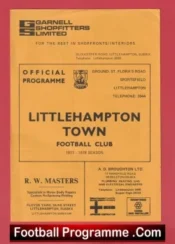 Littlehampton Town v Steyning 1978 – Sussex Cup QF