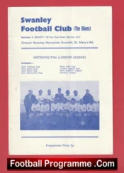 Swanley v Chingford 1973