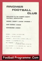 Ringmer v Chichester City 1971