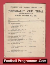 Stockton and District Motor Club – The Dinsdale Cup Trial 1937