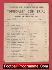 Stockton and District Motor Club – The Dinsdale Cup Trial 1937