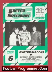 Exeter Speedway v Canterbury 1986