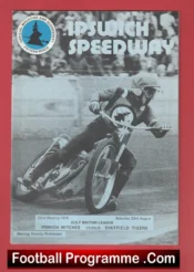 Ipswich Speedway v Sheffield Tigers 1975