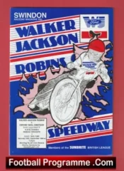 Swindon Speedway v Oxford 1989