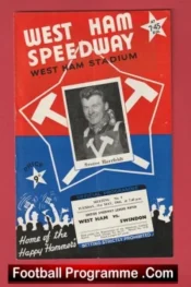 West Ham Speedway v Swindon 1966