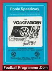 Poole Speedway Grand Prix 1978