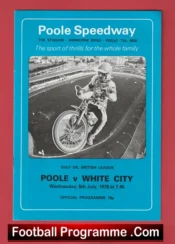 Poole Speedway v White City 1978