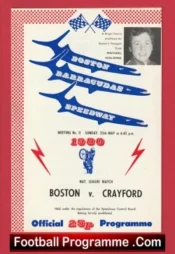 Boston Speedway v Crayford 1980