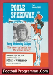 Poole Speedway v Wimbledon 1976