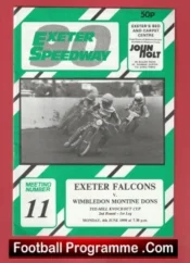 Exeter Speedway v Wimbledon 1990