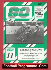 Exeter Speedway v Wimbledon 1990
