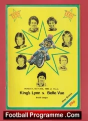 Kings Lynn Speedway v Belle Vue 1980