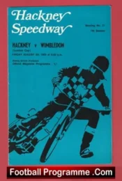 Hackney Speedway v Wimbledon 1969