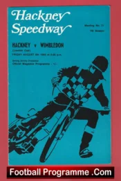 Hackney Speedway v Wimbledon 1969