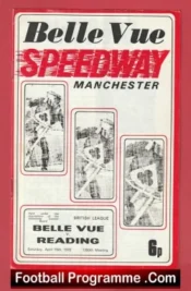 Belle Vue Speedway v Reading 1972