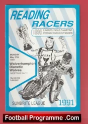 Reading Speedway v Wolves Wolverhampton 1991
