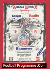 Essex Speedway v Hackney 1988