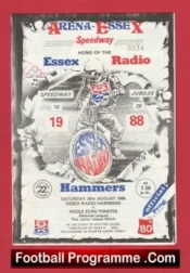 Essex Speedway v Poole 1988