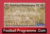 Sheffield Wednesday v Manchester United 1998 – Football Ticket Treble Season
