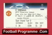 Manchester United v Copenhagen 2006 – Football Ticket