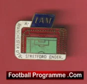 Manchester United Vintage Football Badge Man Utd Badge 1960s