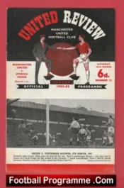 Manchester United v Ipswich Town 1963 – Man United + Token