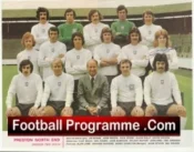 Preston North End Football Club Autographed Signed Bobby Charlton PNE Manager