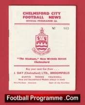 Chelmsford City v Tonbridge 1962