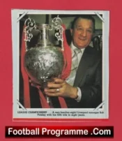 Liverpool Bob Paisley Autograph Signed Football Picture