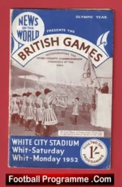 British Olympic Games White City London 1952 – Gordon Pirie Signed