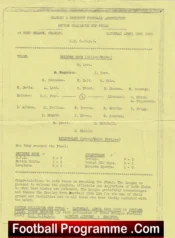 Bridges Boys v Silentbloc 1965 – Crawley Senior Cup Final