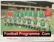 Plymouth Football Club Multi Autographed Signed Picture 1970s