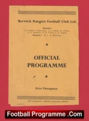 Berwick Rangers v Queen Of The South 1953 – 1950s Scotland