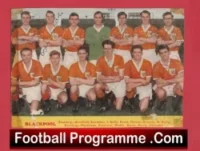 Blackpool Multi Autographed Signed Picture Late 1950s