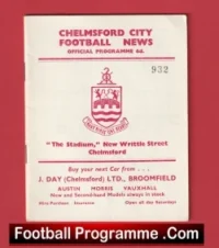 Chelmsford City v Poole Town 1962