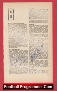 England 1966 World Cup Winners Alan Ball + Gordon Banks Signed