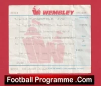 England v Germany 1989 – Ticket Schoolboys – RYAN GIGGS