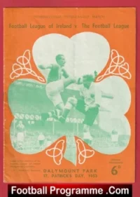 Ireland Football League v English League 1953 – Dalymount Park