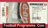 Manchester City v Manchester United 2011 – FA Cup Semi Final Ticket Wembley