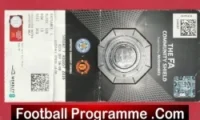 Manchester United v Leicester City 2016 – Community Shield Match Ticket