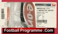 Manchester United v Manchester City 2011 – FA Cup Semi Final Ticket Wembley
